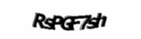 Security check image, please type the characters shown